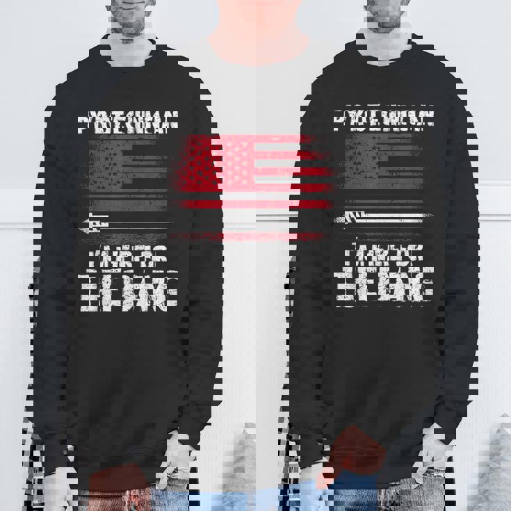 Fireworks Director Pyro Crew Pyrotechnic Pyrotechnician Sweatshirt Gifts for Old Men