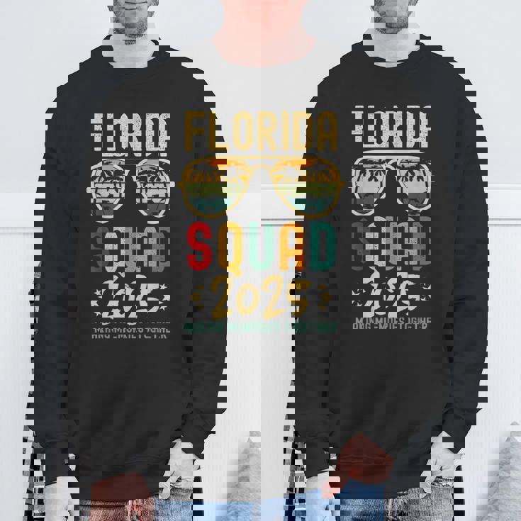 Florida Vacation Squad 2025 Group Matching Family Vacation Sweatshirt Gifts for Old Men
