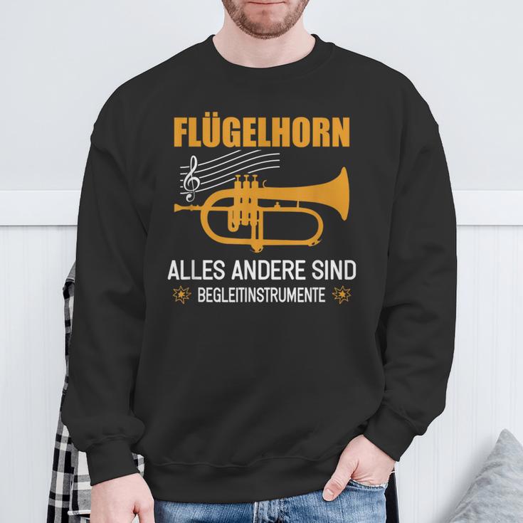 Flugelhorn Flügelhornist Instrument Slogan Sweatshirt Geschenke für alte Männer