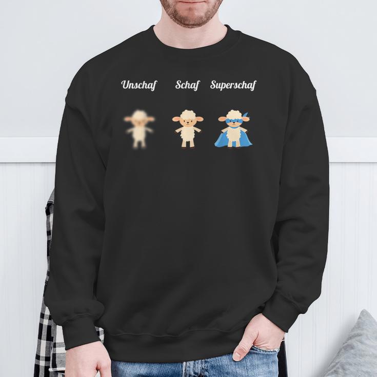 Fotgraf Photography Sheep Unschaf Superschaf Wortwitz Sweatshirt Geschenke für alte Männer