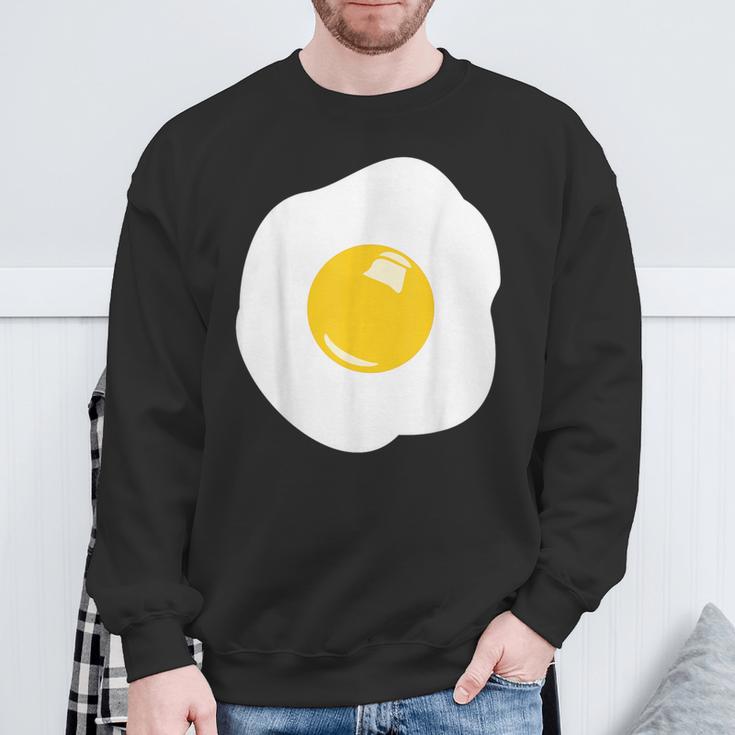 Fried Egg Eggs Costume Food Adult Child Food Carnival Sweatshirt Geschenke für alte Männer