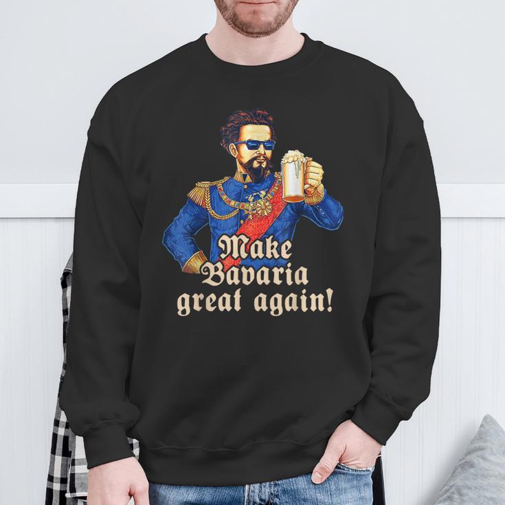 Make Bavaria Great Again Drinking S Sweatshirt Geschenke für alte Männer