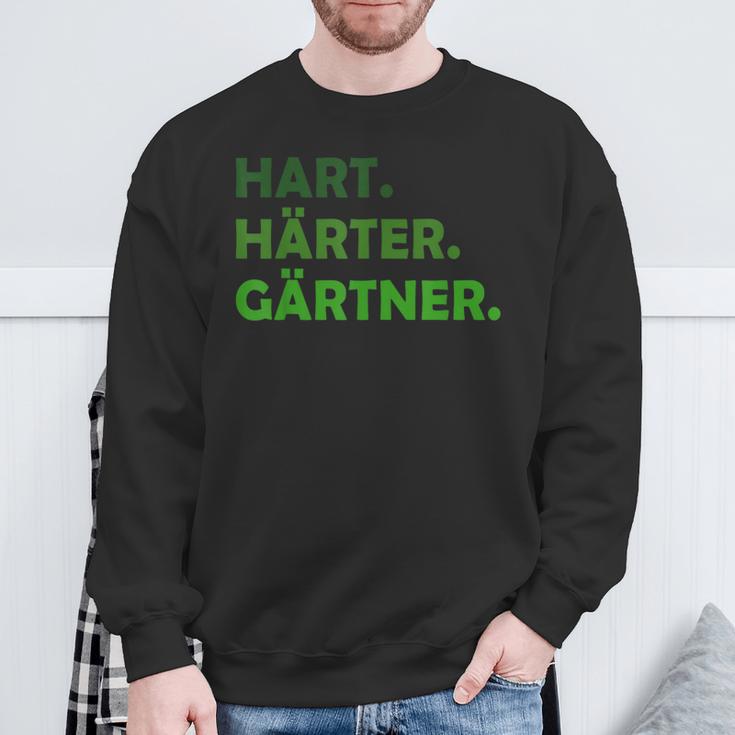 Hard Hardener Gardener Sweatshirt Geschenke für alte Männer