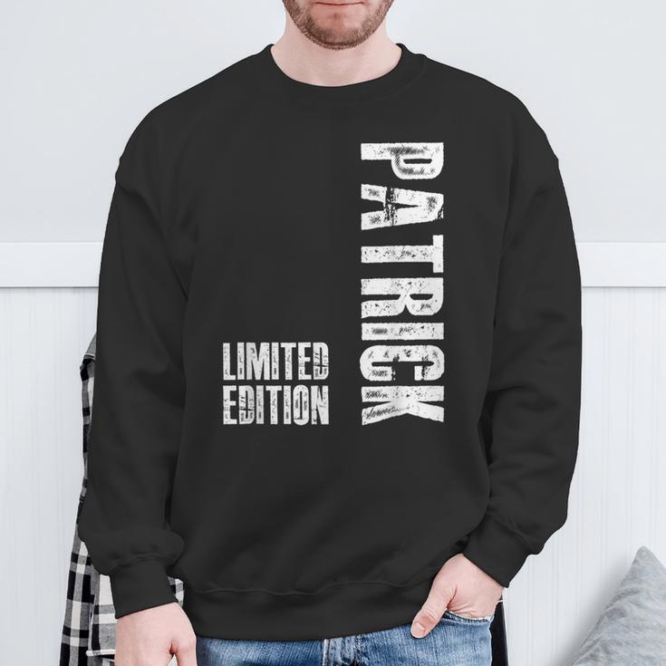 Patrick Personalised Birthday Patrick Sweatshirt Geschenke für alte Männer