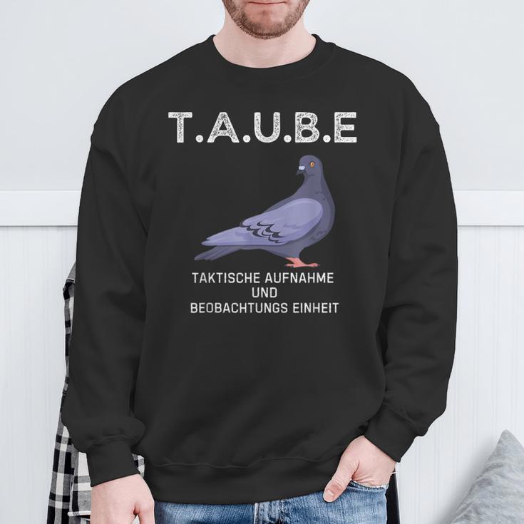 Pigeons Pigeon Meme German Meme Sweatshirt Geschenke für alte Männer