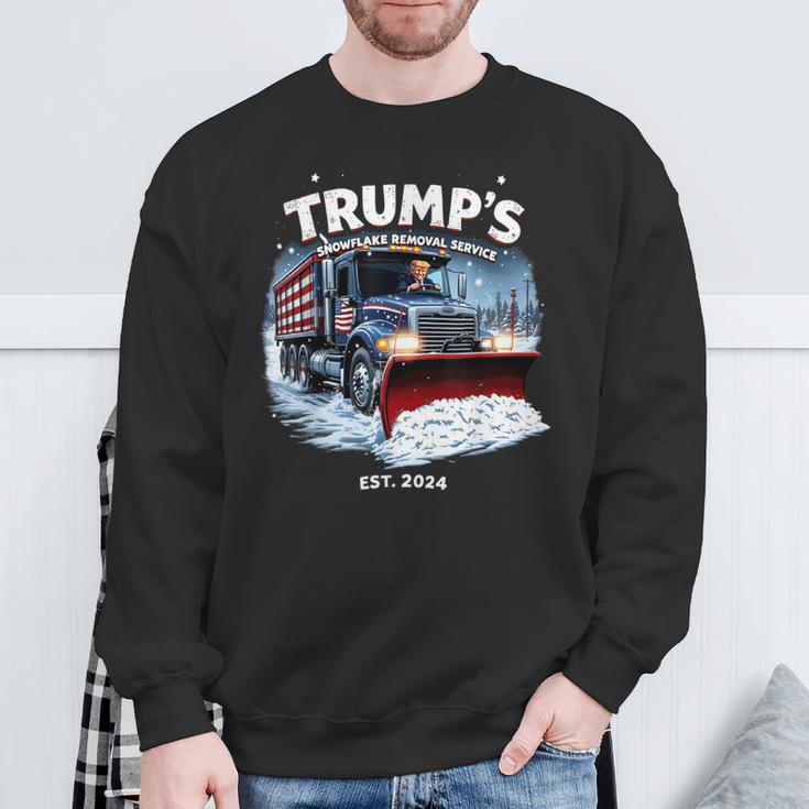 Trump Snowflake Removal Service 2024 Elecciones Trump Camisa de entrenamiento Regalos para ancianos