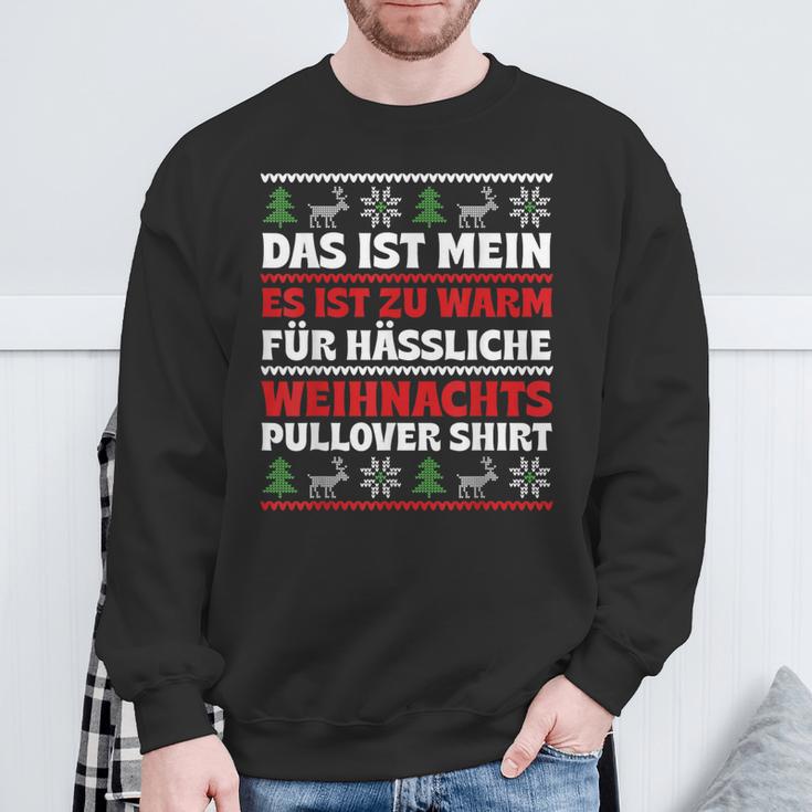 Ugly Christmas Jumper Slogan Christmas Jumper Sweatshirt Geschenke für alte Männer