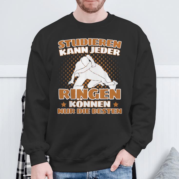 Wrestler Ringer For Fighters & Wrestlers Sweatshirt Geschenke für alte Männer