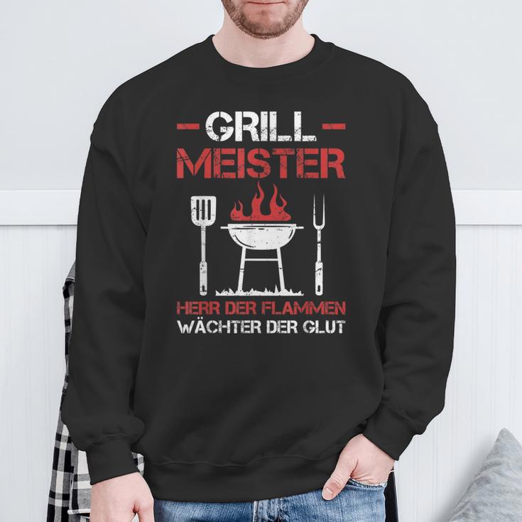 Grillmeister Lord Of The Flames Barbecue Party Barbecue S Sweatshirt Geschenke für alte Männer