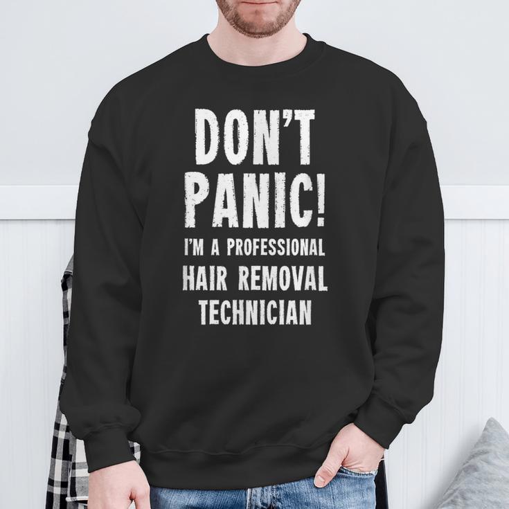 Hair Removal Technician Sweatshirt Geschenke für alte Männer