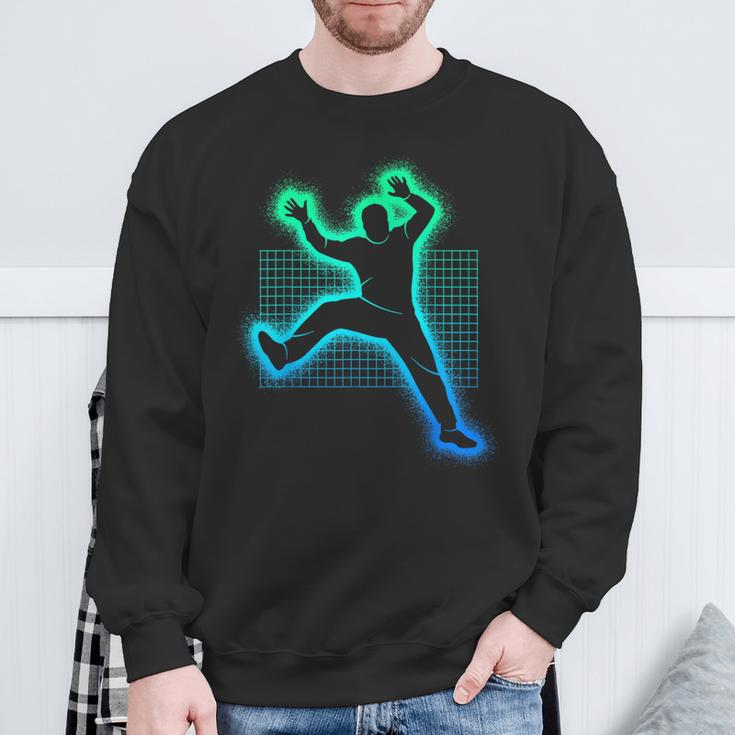 Handball Player Handballer Boys Handball Goalkeeper Sweatshirt Geschenke für alte Männer