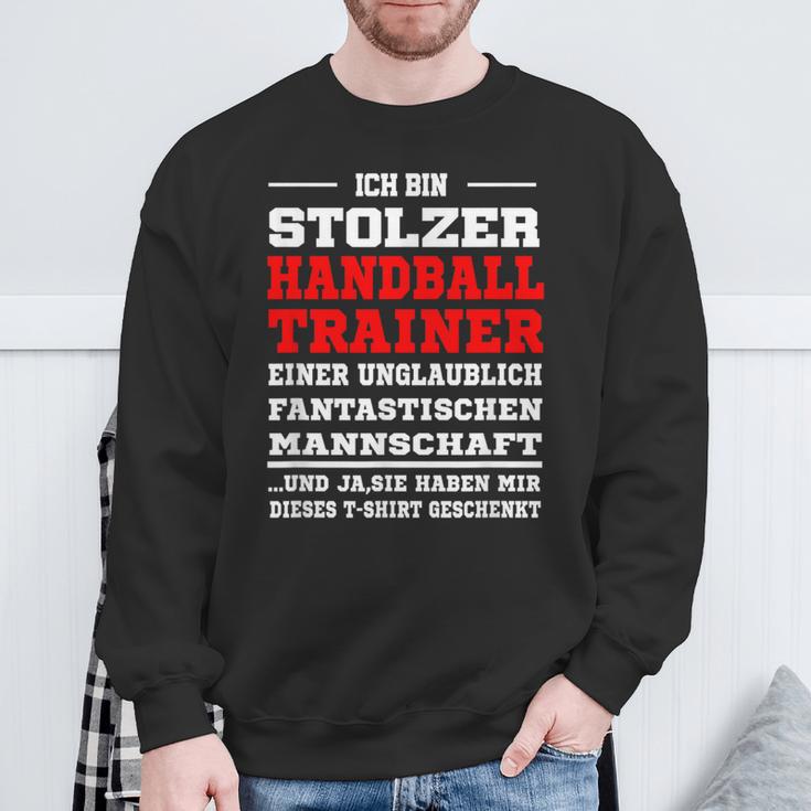 Handball Trainer For Your Handball Trainer Sweatshirt Geschenke für alte Männer