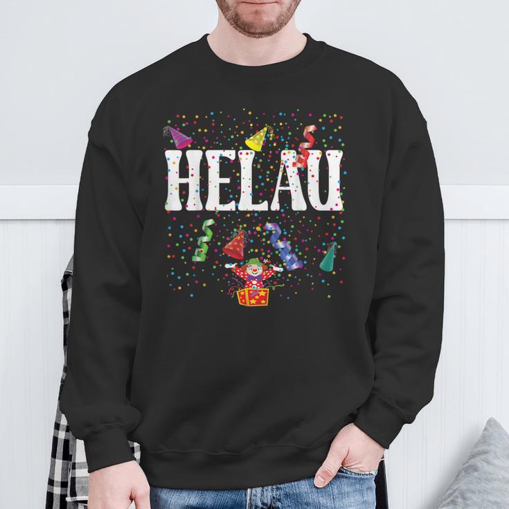 Helau Carnival Jecken Kölle Alaaf Fancy Dress Costume Cologne Sweatshirt Geschenke für alte Männer