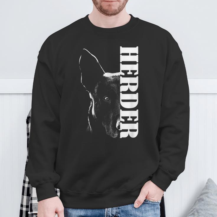 Herder Dutch Shepherd Hollandse Herdershond Sweatshirt Geschenke für alte Männer