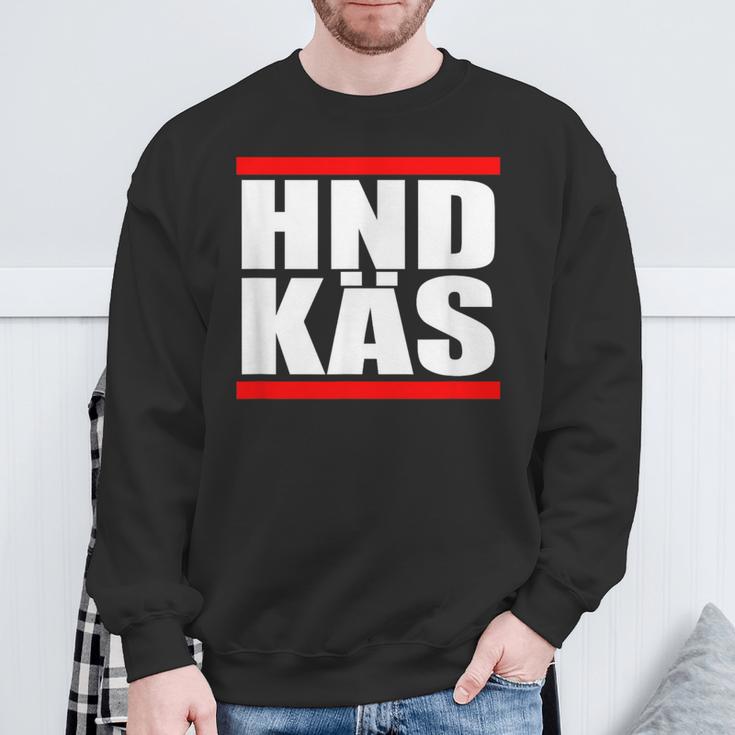 Hessischer Hnd Käs Handkäs Sweatshirt Geschenke für alte Männer