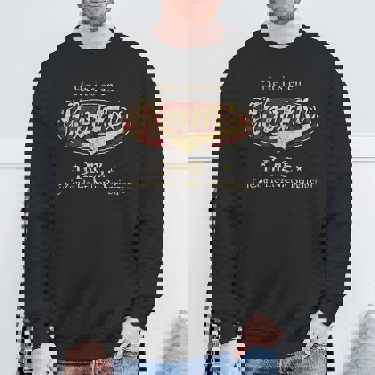 Het Is Een Herms Ding Je Zou Het Niet Begrijpen Sweatshirt Geschenke für alte Männer