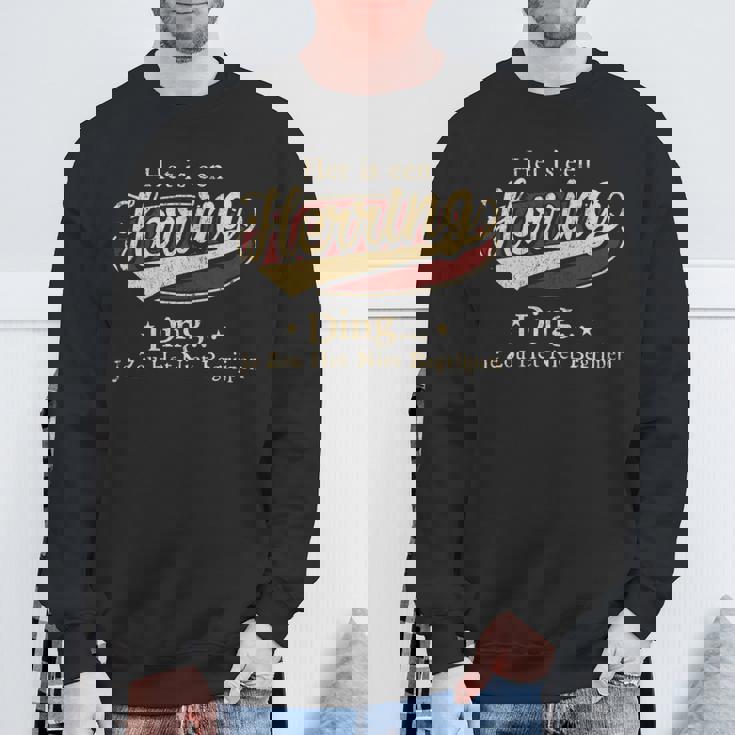 Het Is Een Herring Ding Je Zou Het Niet Begrijpen Sweatshirt Geschenke für alte Männer