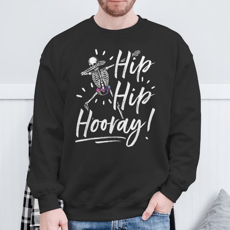 Hip Hip Hooray Hip Operation Encourage New Hip S Sweatshirt Geschenke für alte Männer