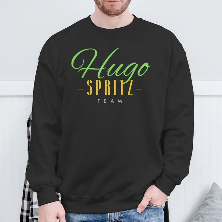 Hugo Spritz Team Elderberry Summer Sparkling Prosecco Cocktail Sweatshirt Geschenke für alte Männer