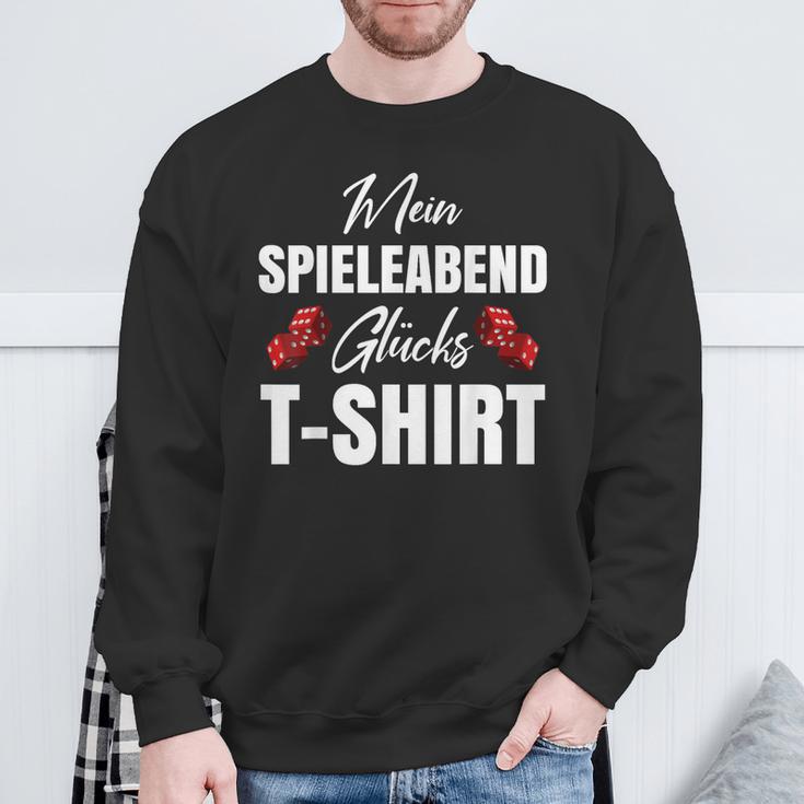 Ich Spieleleabend Glücks Sweatshirt Geschenke für alte Männer