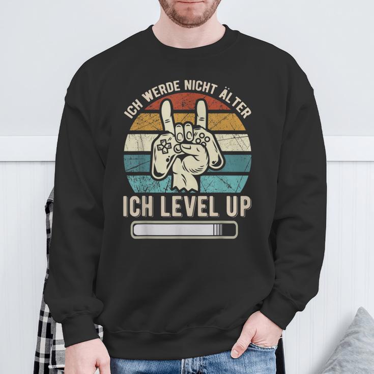 Ich Werde Nicht ÄlderIch Level' Up Birthday Game Sweatshirt Geschenke für alte Männer