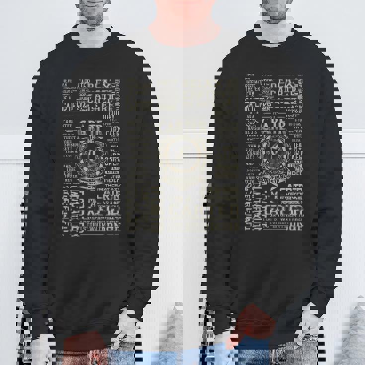 It's A Carter Thing Carter Name Sweatshirt Gifts for Old Men