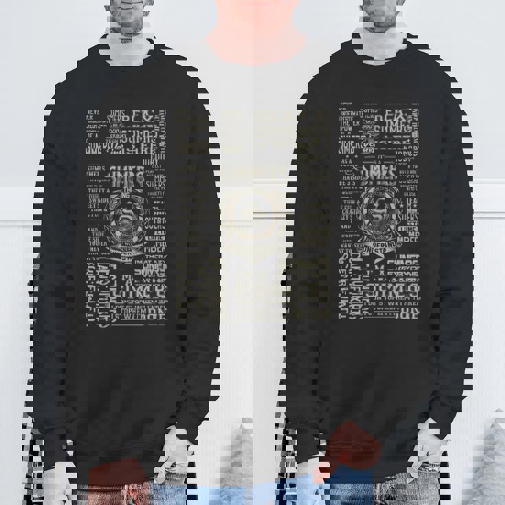 It's A Summers Thing Summers Name Sweatshirt Gifts for Old Men