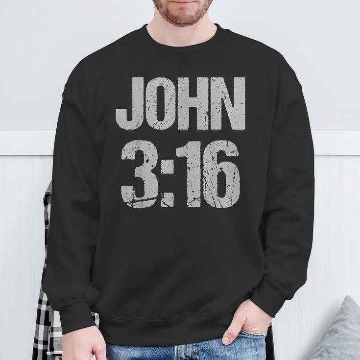 John 3 Sweatshirt Geschenke für alte Männer