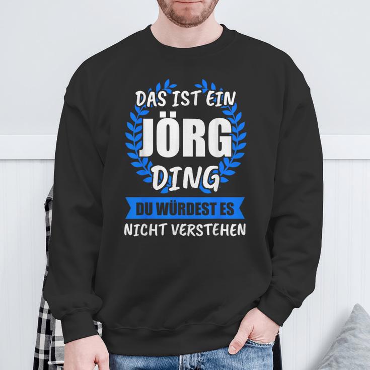 Jörg Name First Name Nickname Sweatshirt Geschenke für alte Männer