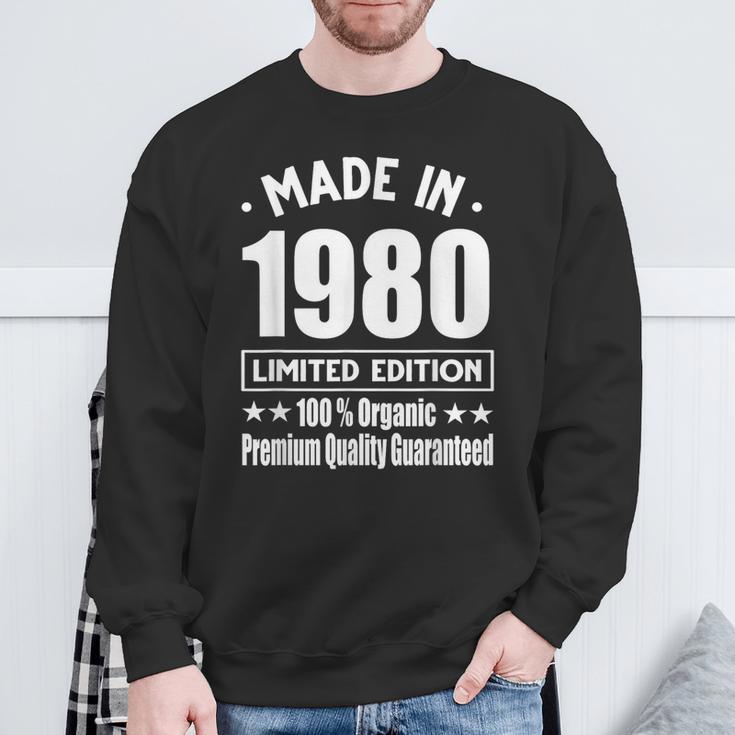 Limited Edition 1980 Birthday 1980 Geboren Jahrgang 1980 Sweatshirt Geschenke für alte Männer