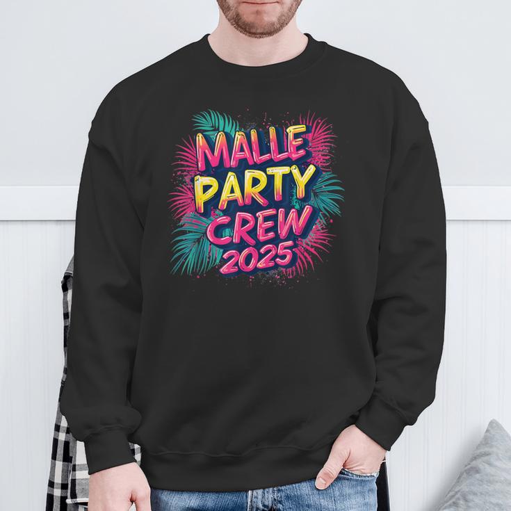 Malle 2025 Malle Party Crew 2025 For Holidaymakers Sweatshirt Geschenke für alte Männer