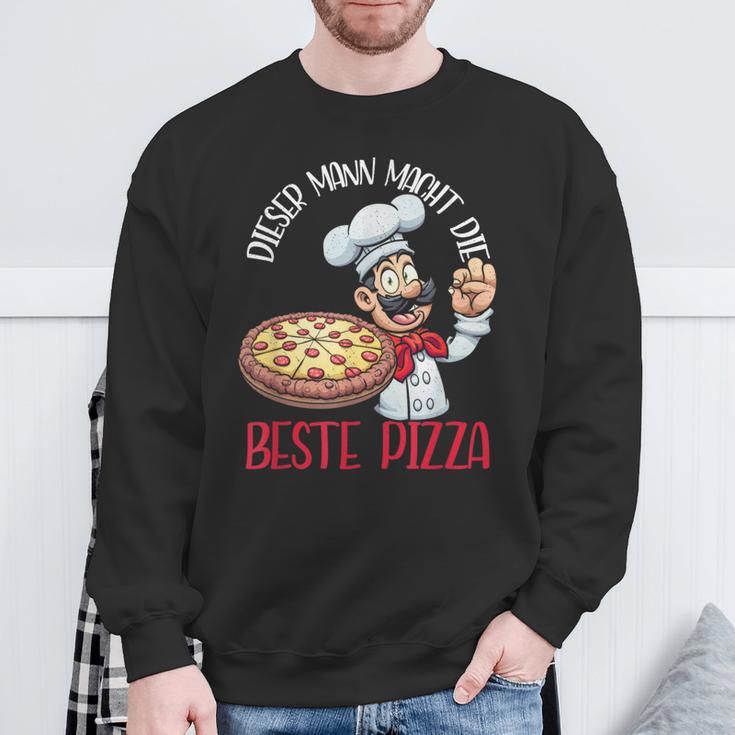 This Man Makes The Best Pizza Pizza Baker Sweatshirt Geschenke für alte Männer