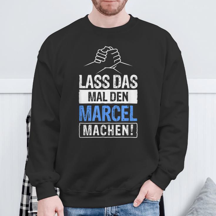 Marcel Name With Slogan Sweatshirt Geschenke für alte Männer