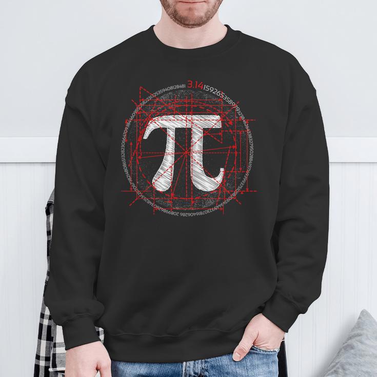 Math Pi Shirt Pi Symbol 314 Pi Day Math Lovers Math Teacher Sweatshirt Gifts for Old Men