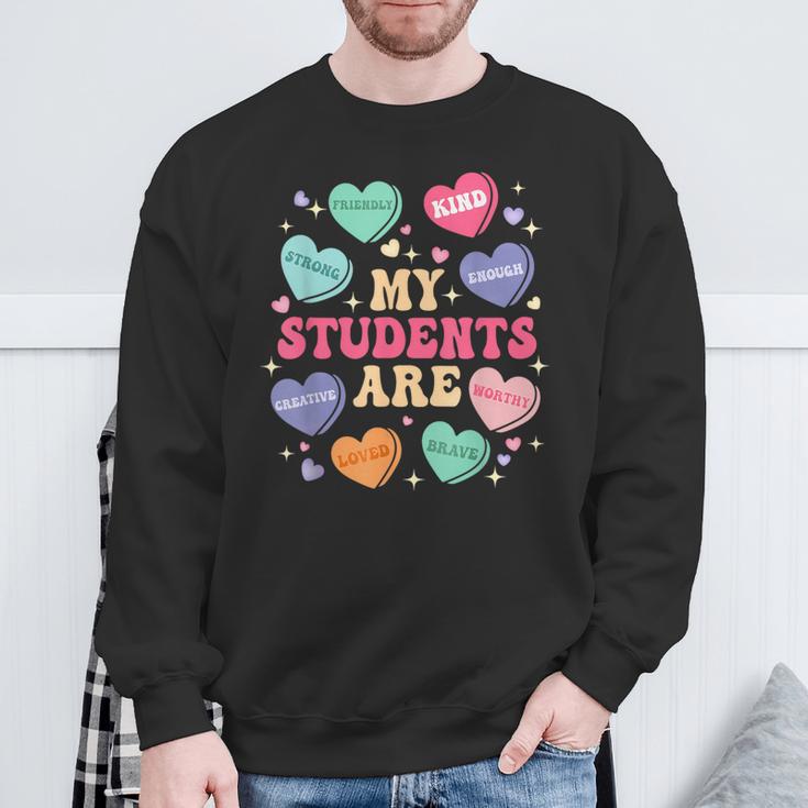 Meine Schüler Sind Lehreralentinstag Sweatshirt Geschenke für alte Männer