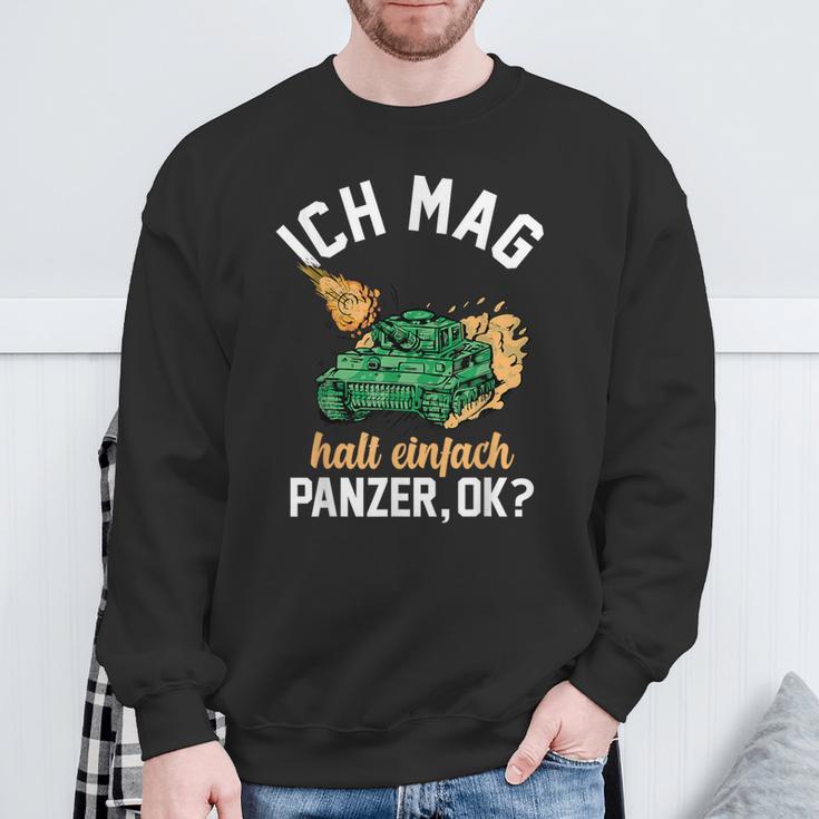 Military Tank Driver Sweatshirt Geschenke für alte Männer