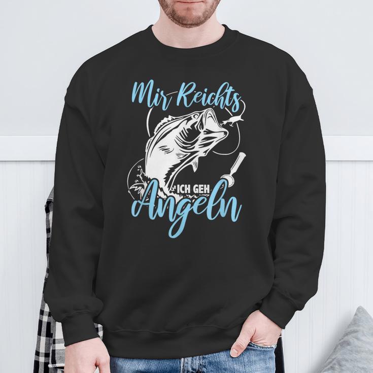 Mir Reichts Ich Geh Angeln Sayings Fun Clothing For Fishing Sweatshirt Geschenke für alte Männer