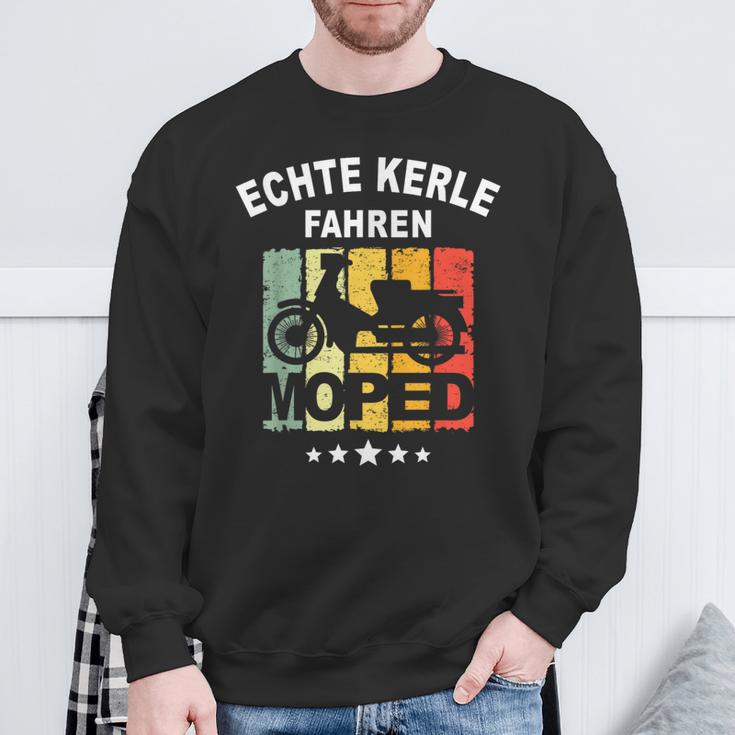 Moped Moped Motorcycle Saying Idea Sweatshirt Geschenke für alte Männer