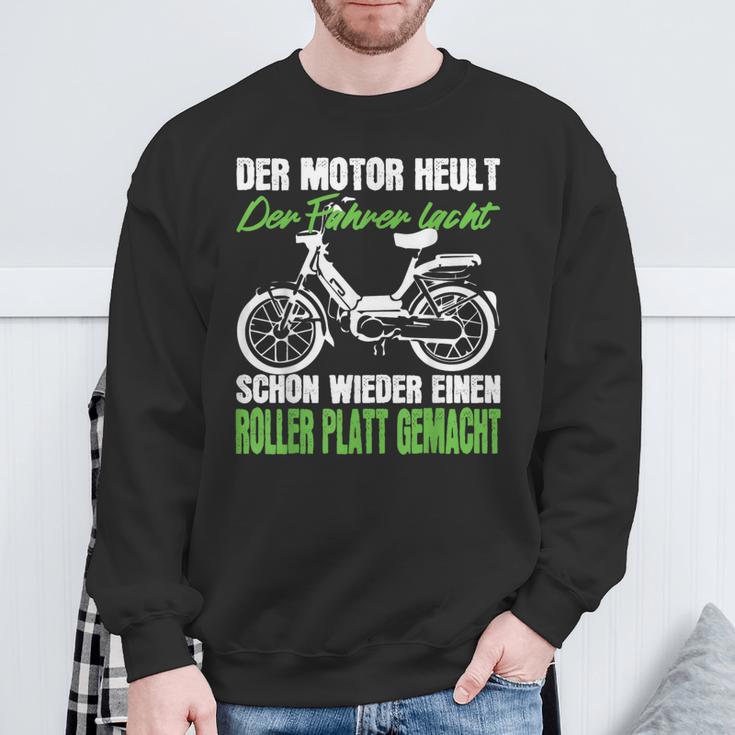 Moped Scooter Hercules intage Car S Sweatshirt Geschenke für alte Männer