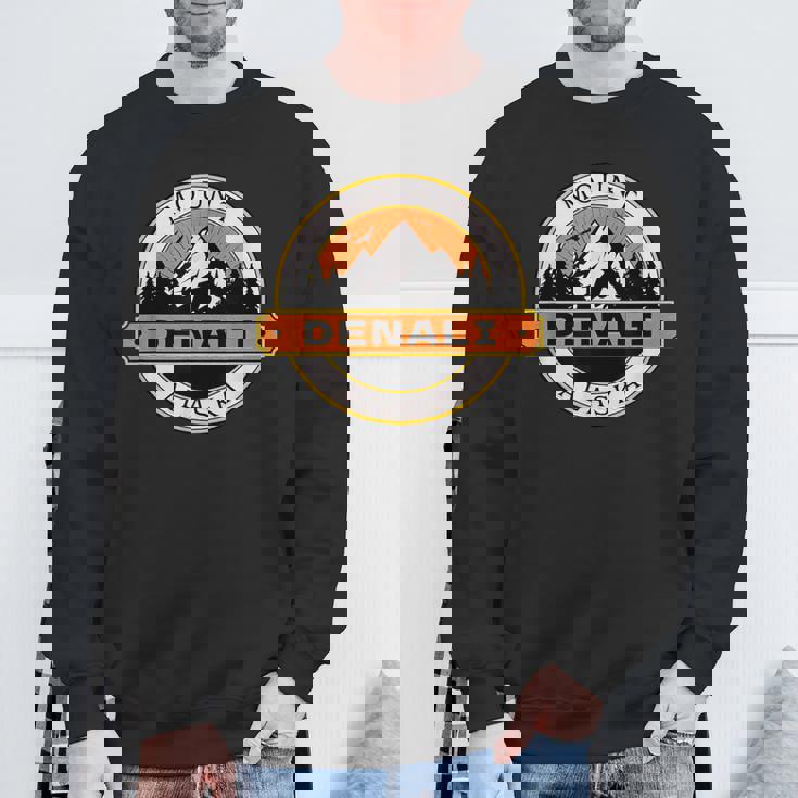 Mount Denali Souvenir Mt Denali Sweatshirt Gifts for Old Men