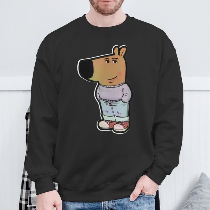 My New Character Is A Chill Guy Meme Chill Guy Meme Sweatshirt Geschenke für alte Männer