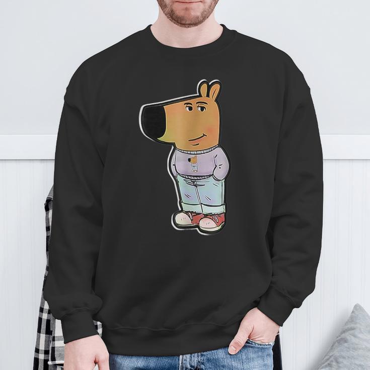 My New Character Double Stylish Chill Guy Meme Sweatshirt Geschenke für alte Männer