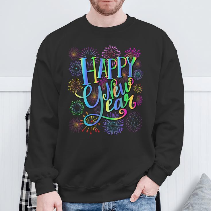 New Year's Eve Party Supplies Nye 2025 Happy New Year Sweatshirt Geschenke für alte Männer