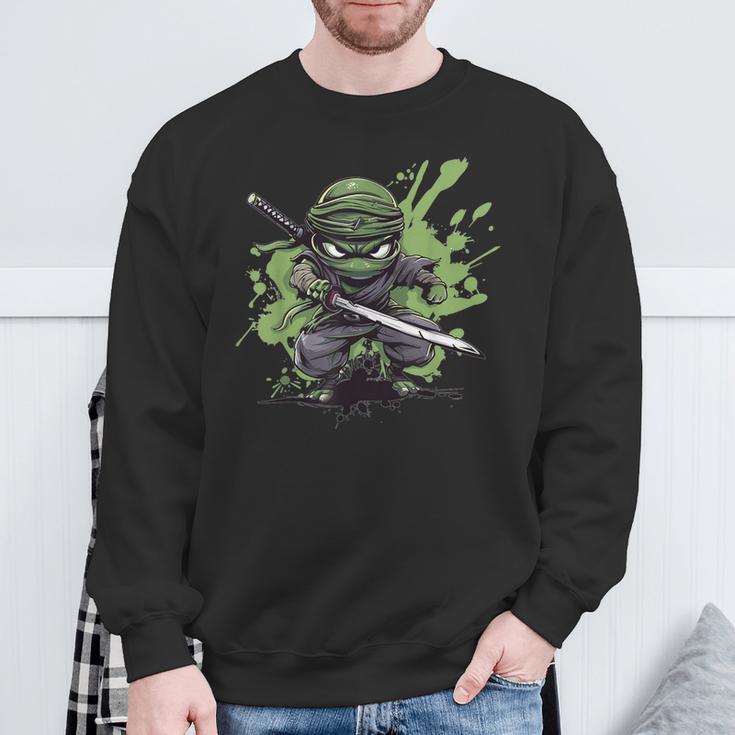 Ninja Für Kinder I Bunter Ninja Sweatshirt Geschenke für alte Männer