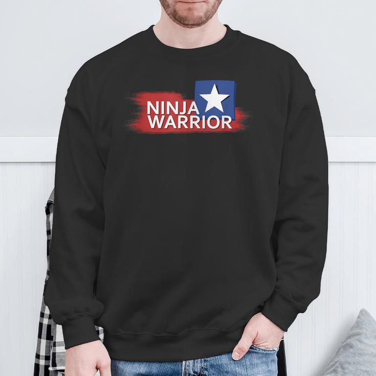 Ninja Warrior Ninja Training For Ninjas And Fans Sweatshirt Geschenke für alte Männer