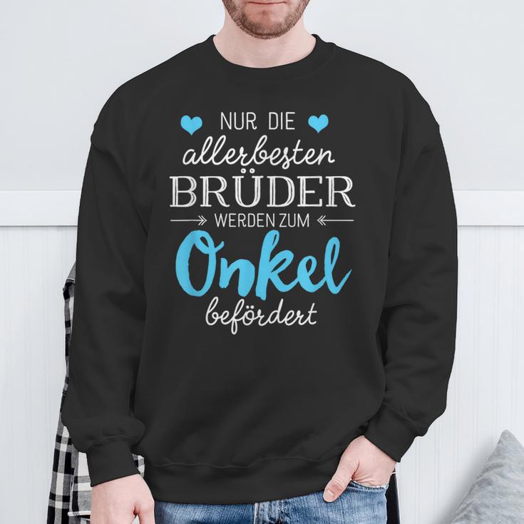 Nur Die Allerbeste Brüder Werden Zum Unkel Sweatshirt Geschenke für alte Männer