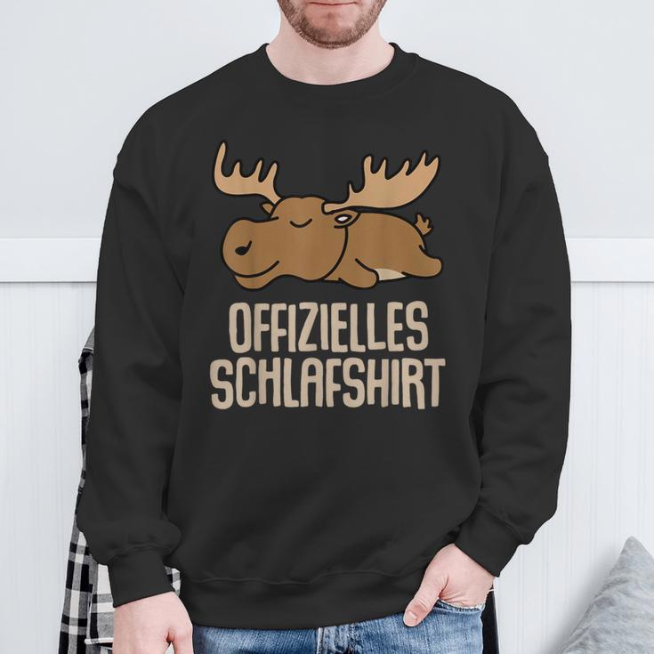 Official Elk Sleep Elk Sweatshirt Geschenke für alte Männer