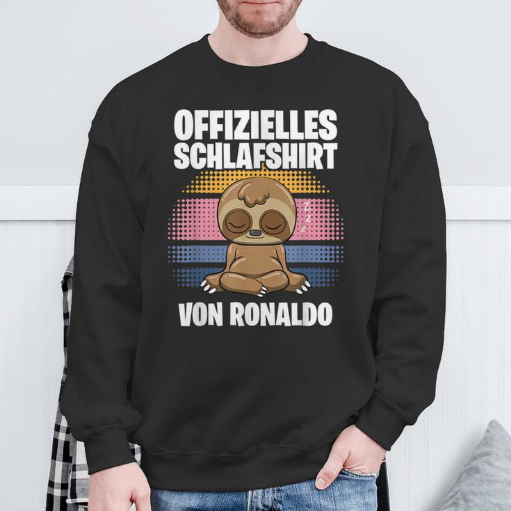 Official Ronaldo Sleep Personalised S Sweatshirt Geschenke für alte Männer