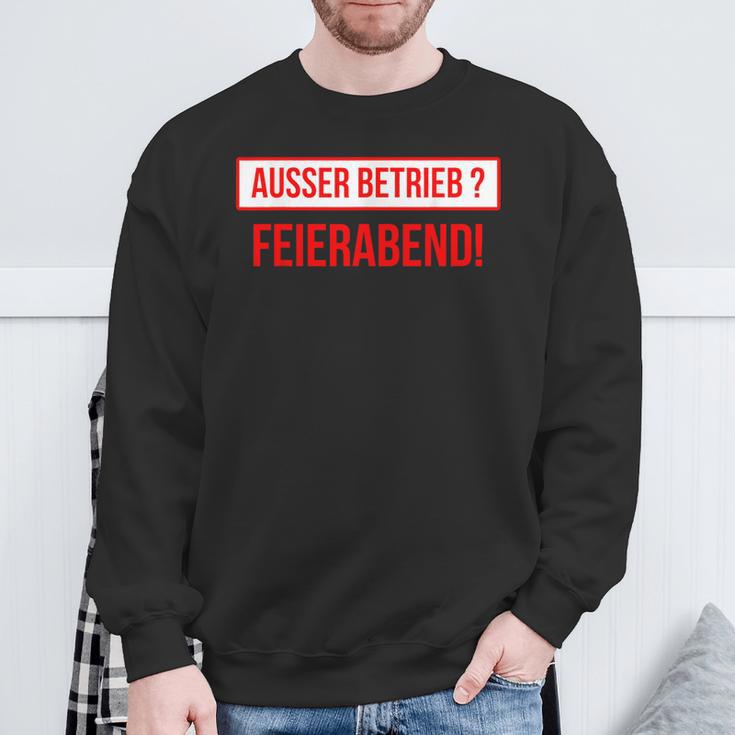 Out-Operation Patience Thread Is Ricked Off Evening Sweatshirt Geschenke für alte Männer