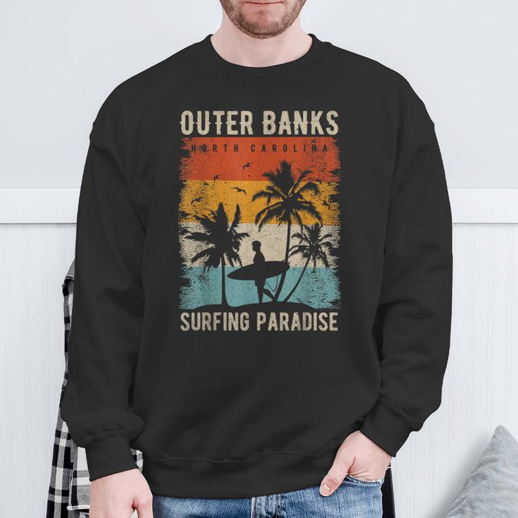 Outer Banks North Carolina Usa Surf S Sweatshirt Geschenke für alte Männer